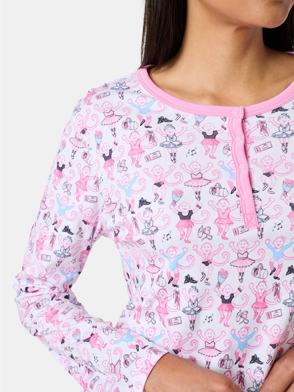 Roller Rabbit Monkey Pirouette Pajamas
